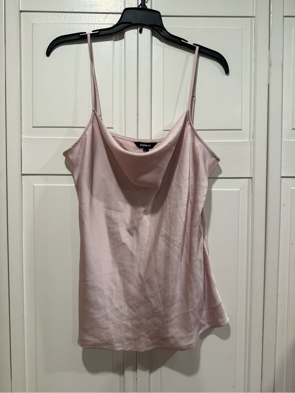 Express cowl neck cami size large NWT